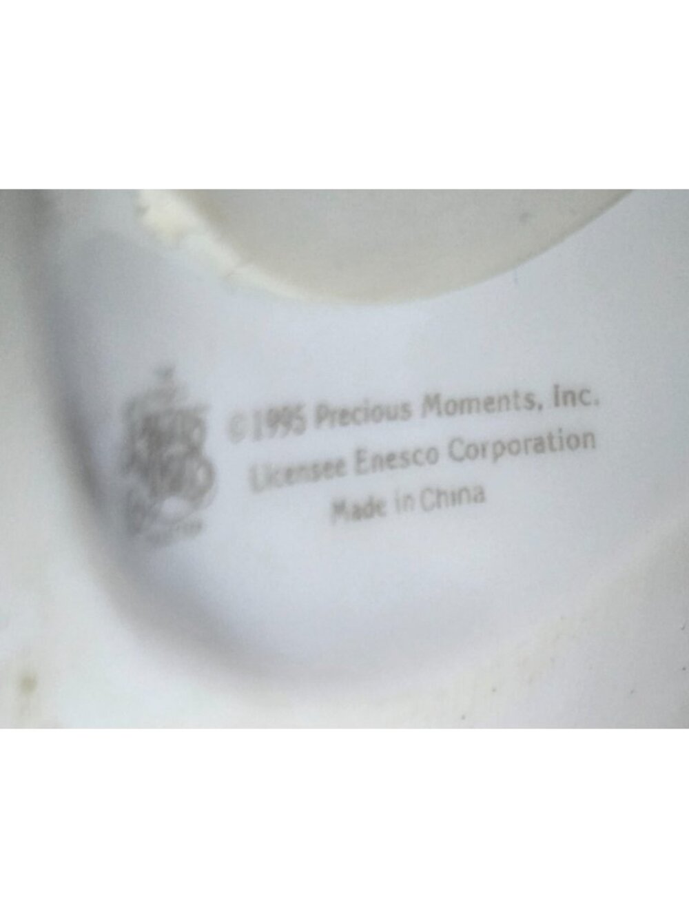 Precious Moments Noah's Ark Porcelain Bank 1995 with Stopper - Picture 7 of 7